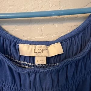 Adorable Loft soft cotton, cap-sleeve dress.